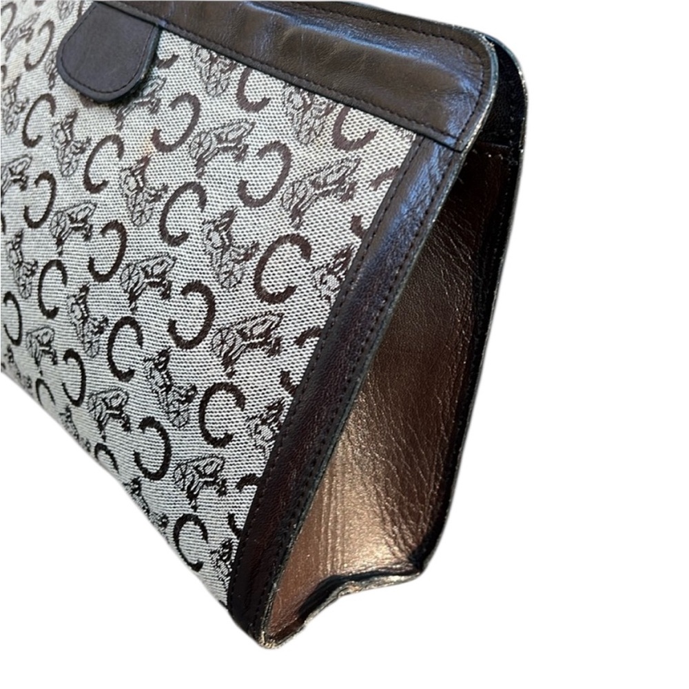 Celine Macadam Canvas and Leather‎ Clutch / Makeup Case EUC - Picture 4 of 12